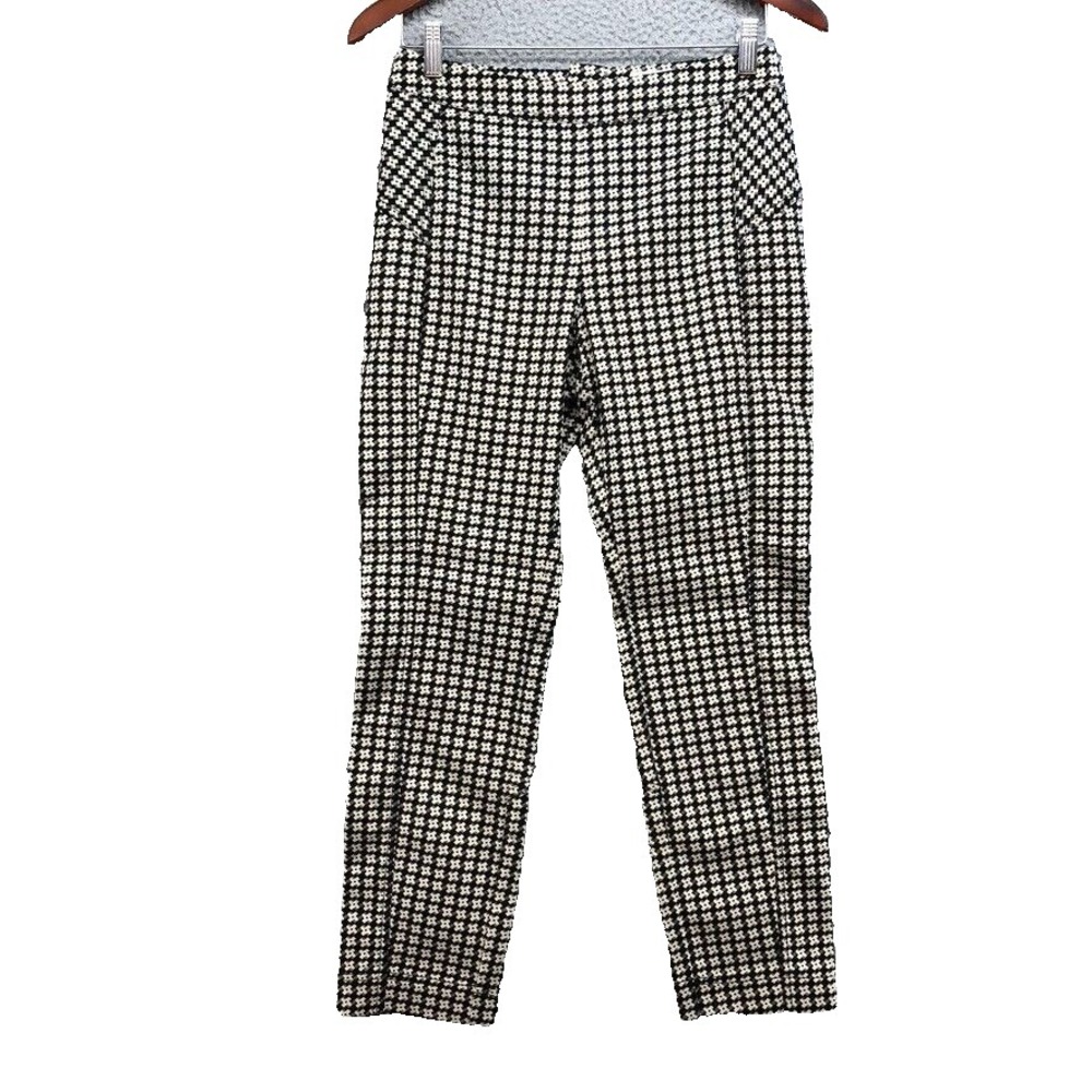 Diane Von Furstenberg Portia Trouser Pants Womens XS Cropped Retro Office